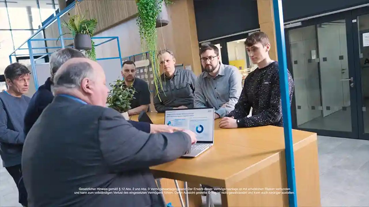Investorenorientiertes Pitch-Video für die Pflegeplattform DiscVision