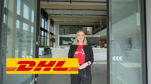 Standbild aus dem Imagefilm für das DHL Innovation Center