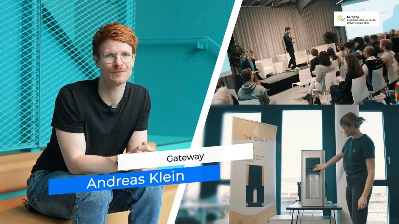 Andreas Klein von Gateway im Interview-Setting