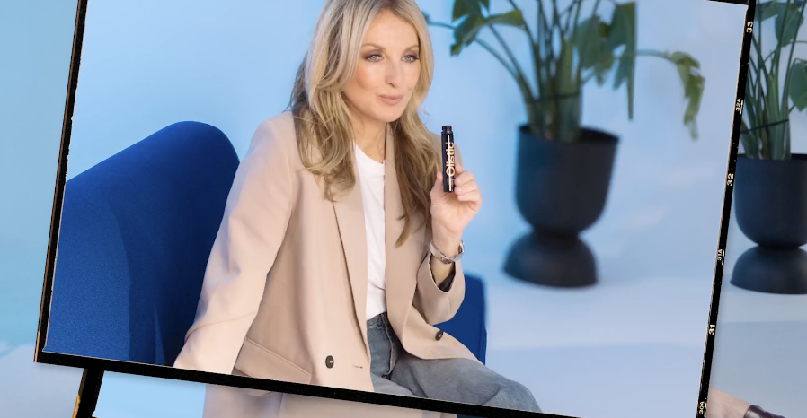 Olistic Ad-Creative mit Testimonial-Darstellerin und Produkt