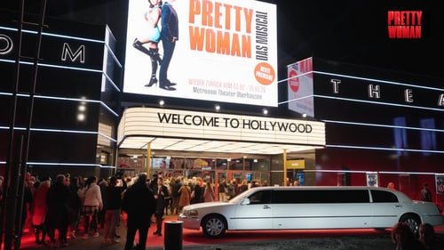 Premiere des Musicals Pretty Woman mit zehnköpfigem Film- und Fototeam.